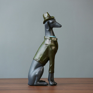 The American style country style villa model house was recently decorated to do old resin elk candlestick The American style country style villa model house was recently decorated to do old resin elk candlestick