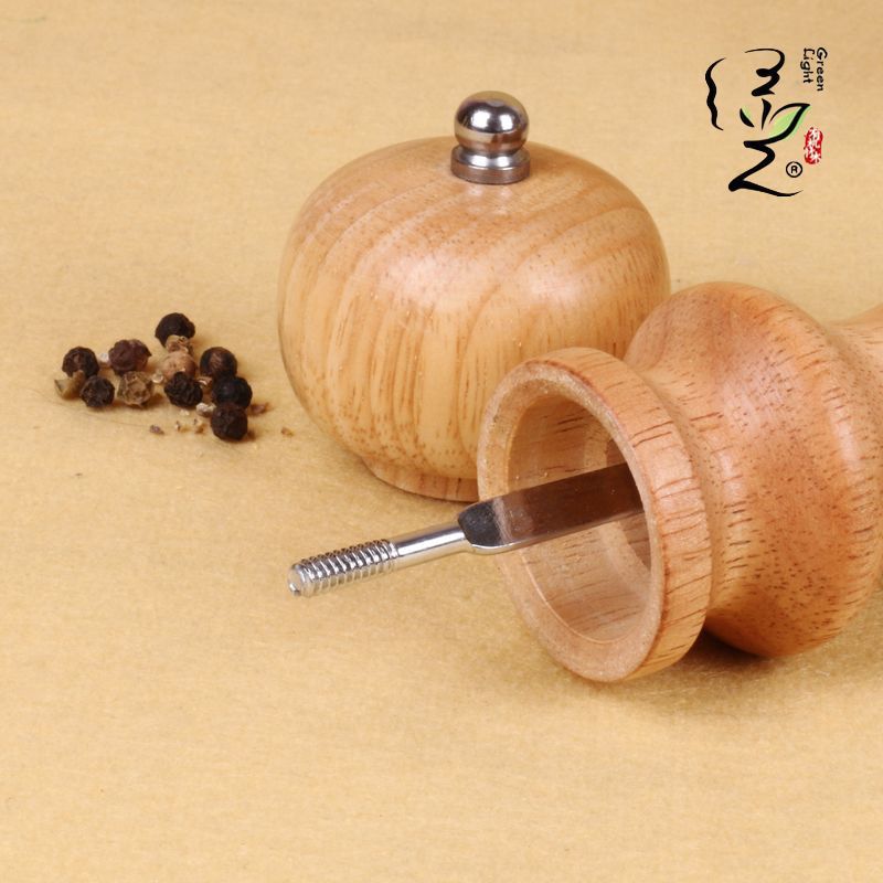 Factory Supply High Quality Wooden Pepper Grinder Salt Pot Pepper Salt Pot Wooden Metal Movement Grinder Wholesale Factory Supply High Quality Wooden Pepper Grinder Salt Pot Pepper Salt Pot Wooden Metal Movement Grinder Wholesale