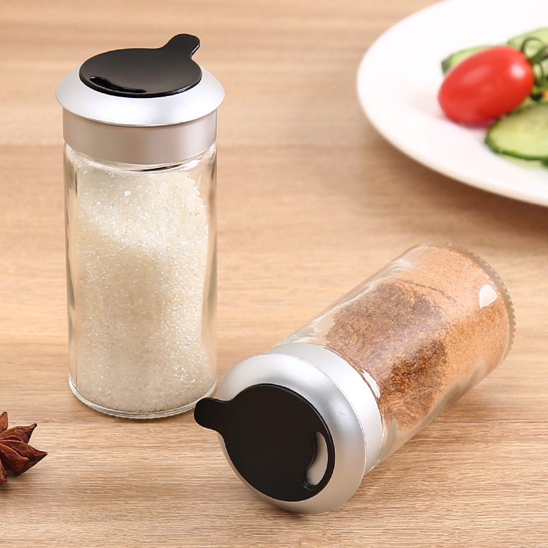 can glass perforated household pepper shaker powder shaker sprinkling shaker barbecue seasoning shaker salt shaker