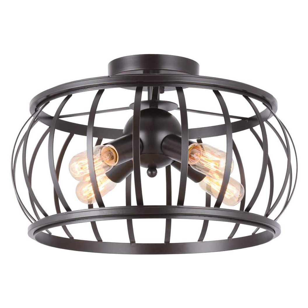 Cross-Border Amazon Ceiling Lamp American Retro Industrial Style Living Room Aisle Hallway Ceiling Lamp Bedroom Lamps
