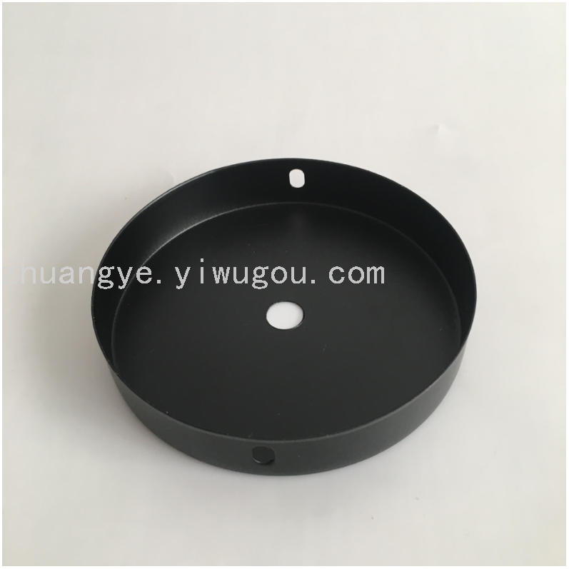 Ceiling Plate for Pendant Straight Edge Plate round Base Chassis 10cm Metal Lamps Ceiling Lamp Accessories
