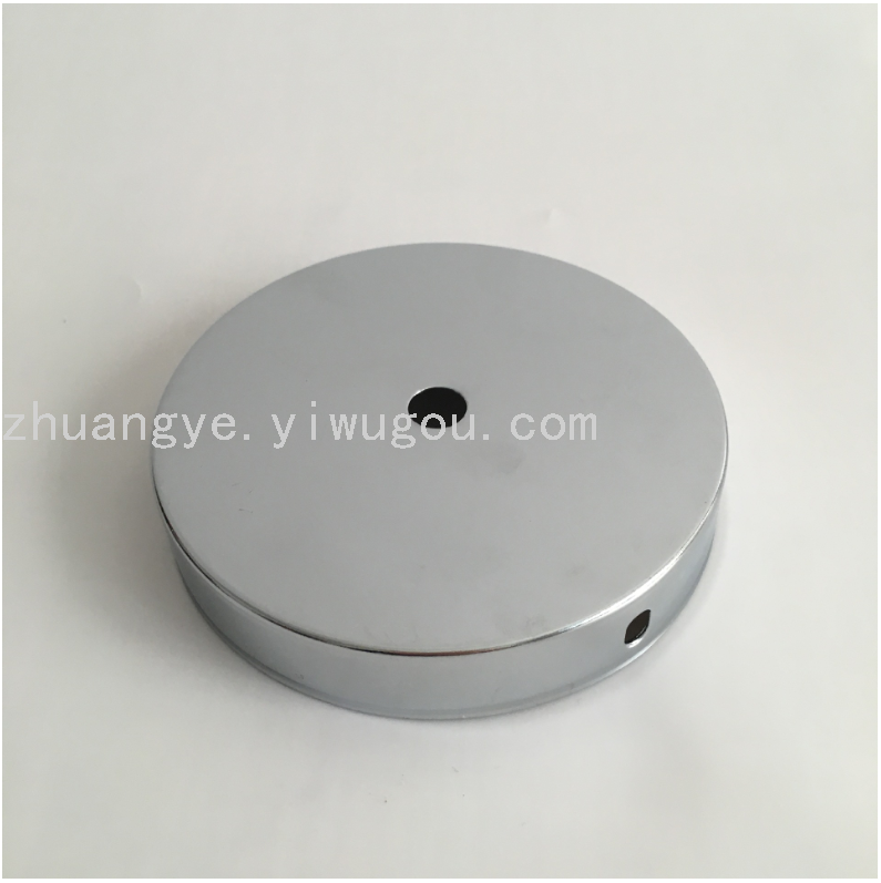 Ceiling Plate for Pendant Straight Edge Plate round Base Chassis 10cm Metal Lamps Ceiling Lamp Accessories