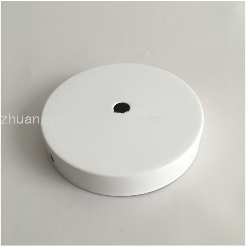 Ceiling Plate for Pendant Straight Edge Plate round Base Chassis 10cm Metal Lamps Ceiling Lamp Accessories