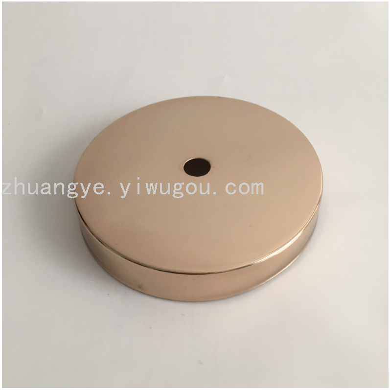 Ceiling Plate for Pendant Straight Edge Plate round Base Chassis 10cm Metal Lamps Ceiling Lamp Accessories