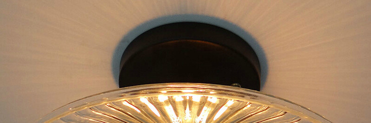 Zhongshan european-style simple fashion glass cover ceiling lamp corridor balcony corridor with glass ceiling lamp