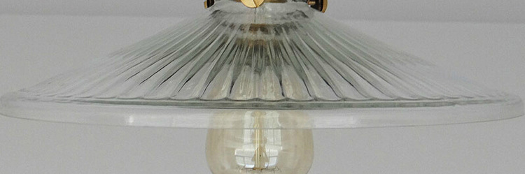 Zhongshan european-style simple fashion glass cover ceiling lamp corridor balcony corridor with glass ceiling lamp