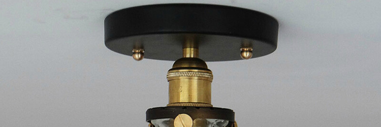 Zhongshan european-style simple fashion glass cover ceiling lamp corridor balcony corridor with glass ceiling lamp