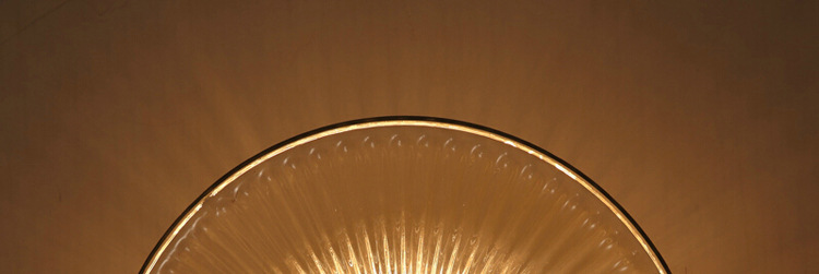 Zhongshan european-style simple fashion glass cover ceiling lamp corridor balcony corridor with glass ceiling lamp