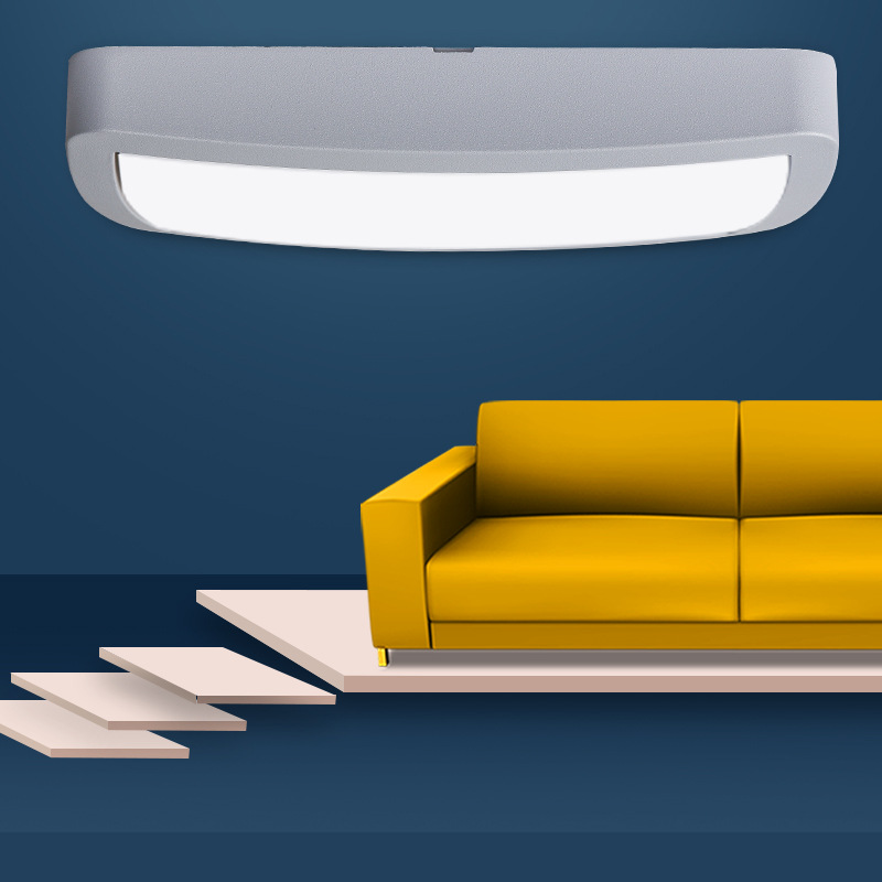 LED European style bedroom light balcony ultra-thin waterproof ceiling lamp human body infrared induction ceiling lamp