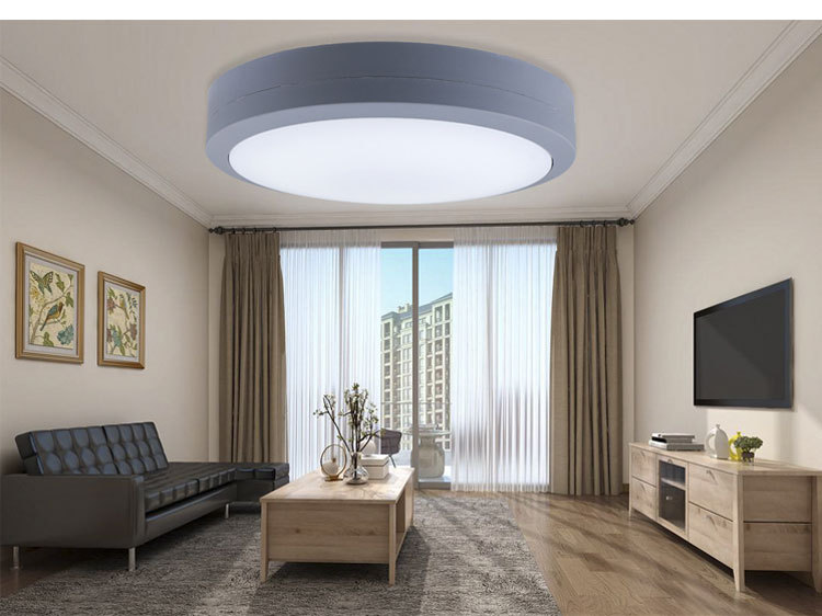 LED European style bedroom light balcony ultra-thin waterproof ceiling lamp human body infrared induction ceiling lamp