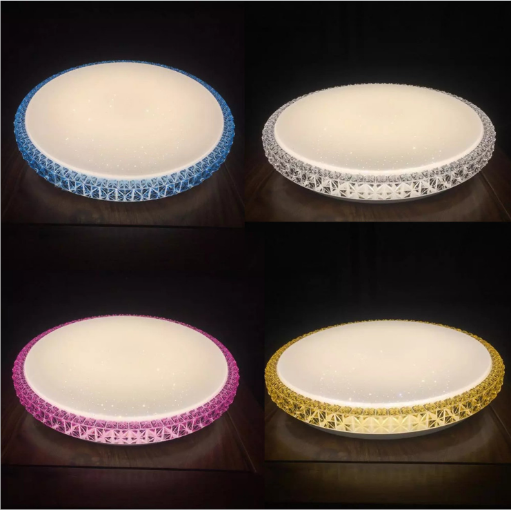 Ultra thin ceiling lamp lampshade kit wholesale ceiling light contracted ultra thin gem
