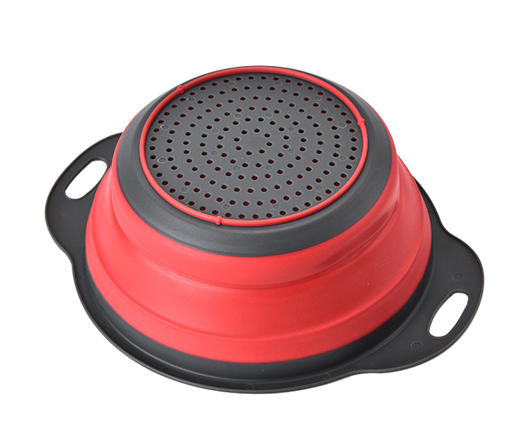 Silicone Folding Washing Vegetable Basket Drain Washing Basin Wash Fruit and Vegetable Basket Kitchen Supplies Washing Vegetable Basket Colander Colander Silicone Folding Washing Vegetable Basket Drain Washing Basin Wash Fruit and Vegetable Basket Kitchen Supplies Washing Vegetable Basket Colander Colander