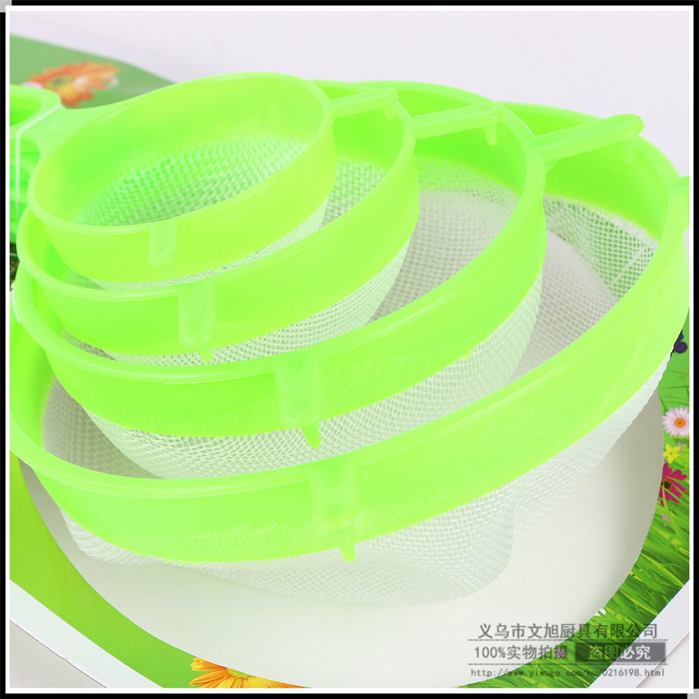 Factory Direct Supply Kitchen Strainer Tools Plastic Tape Handle Colander Creative Juice Flour Filter Funnel Multiple Specifications Factory Direct Supply Kitchen Strainer Tools Plastic Tape Handle Colander Creative Juice Flour Filter Funnel Multiple Specifications
