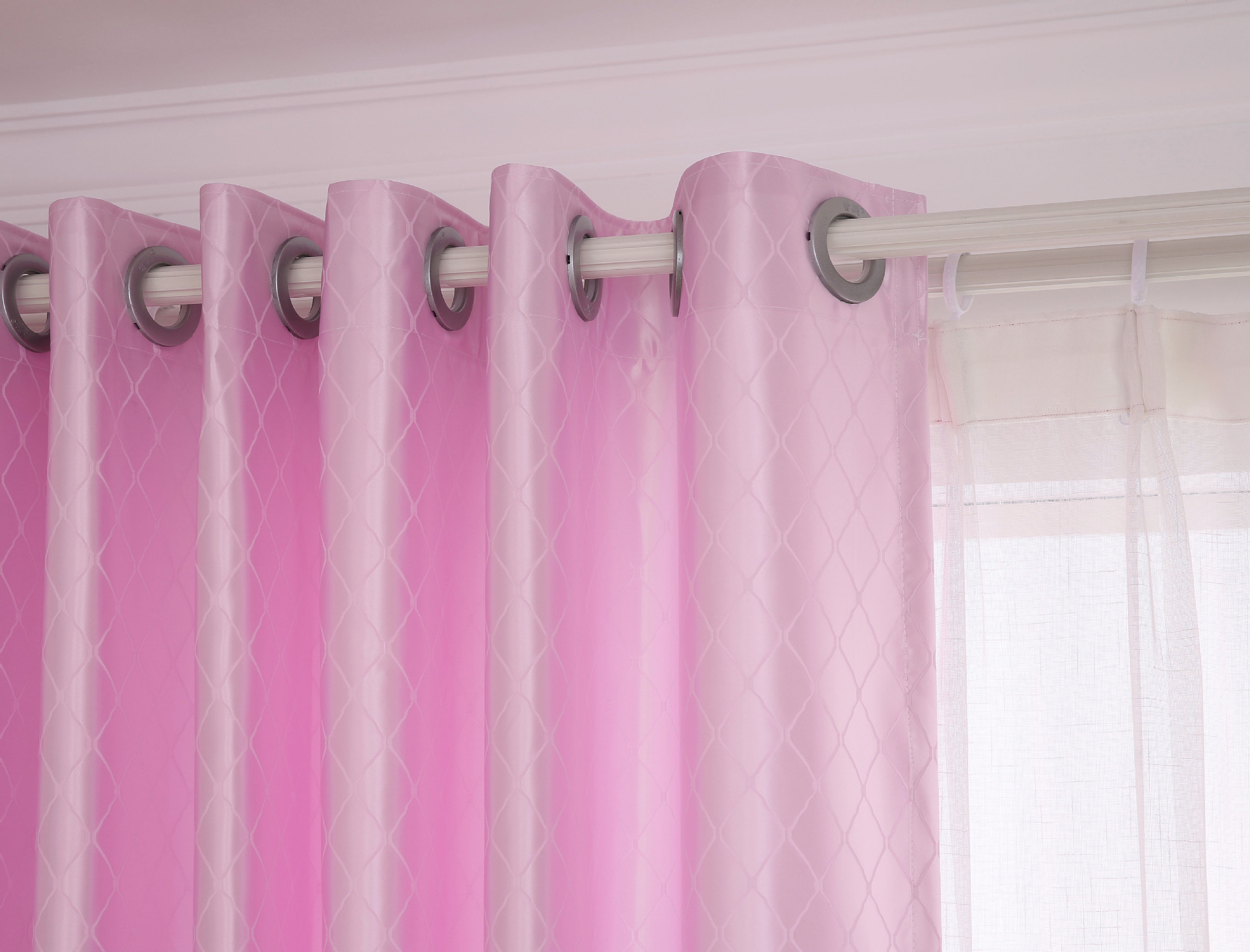 Special Treatment Factory Direct Sales Ten Beauty Satin Finished High-End Curtain Fabric