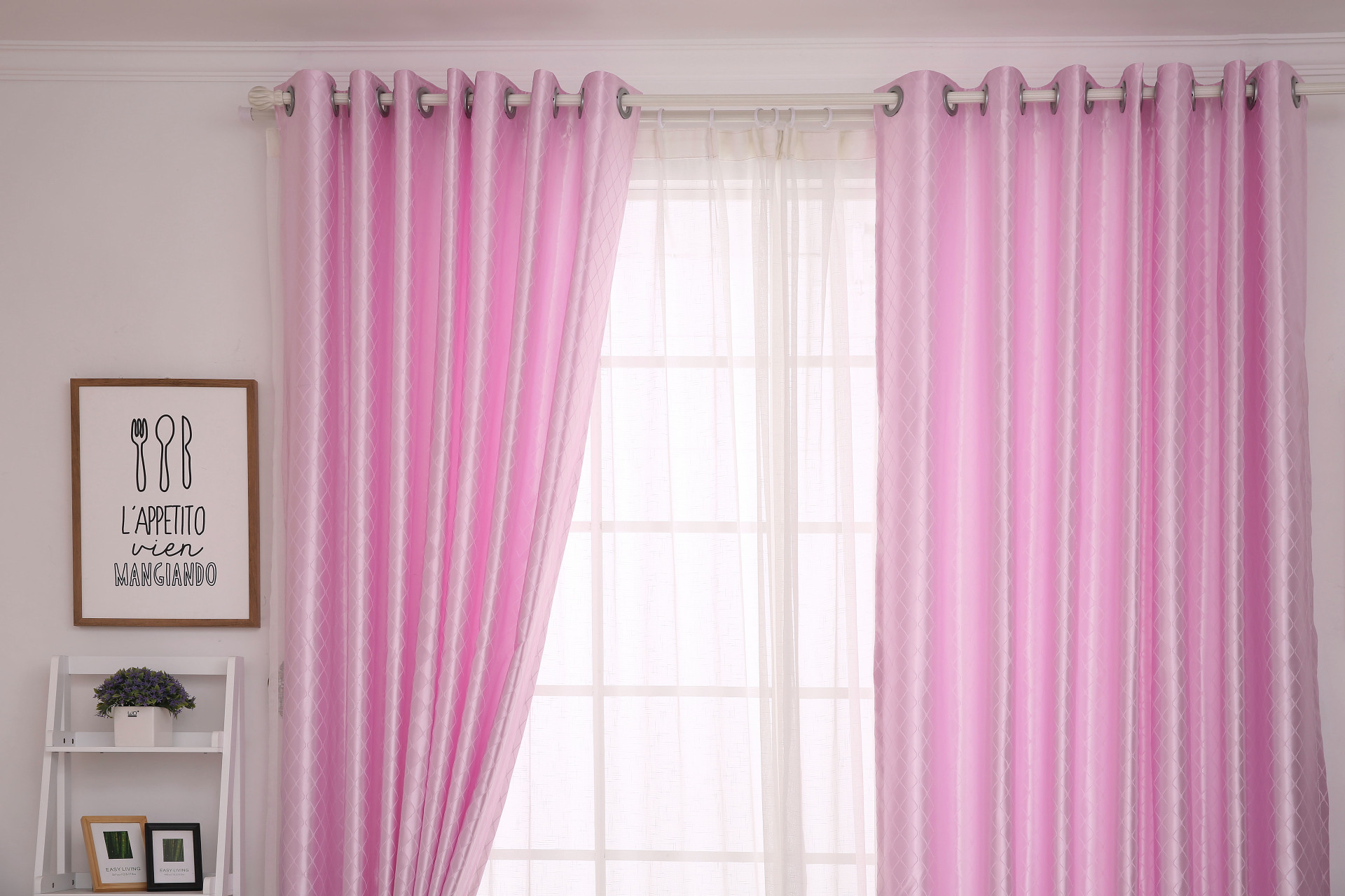 Special Treatment Factory Direct Sales Ten Beauty Satin Finished High-End Curtain Fabric
