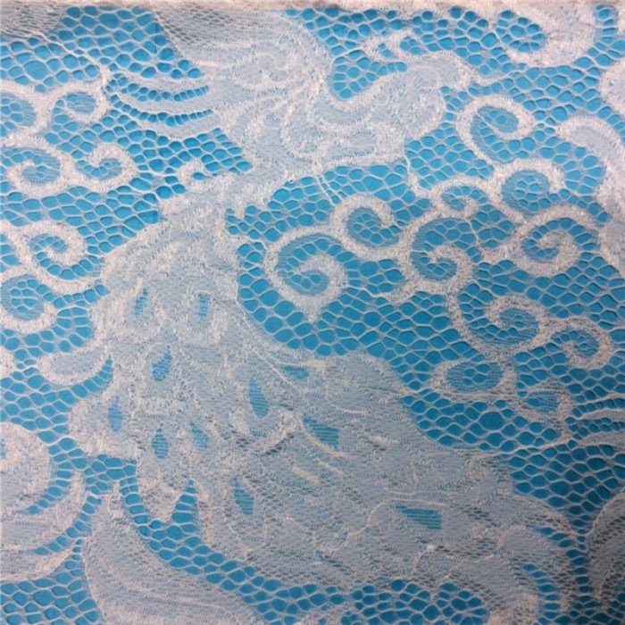 Dragonfly Pattern High-Grade Lace Fabric Curtain Fabric Wedding Layout Wholesale