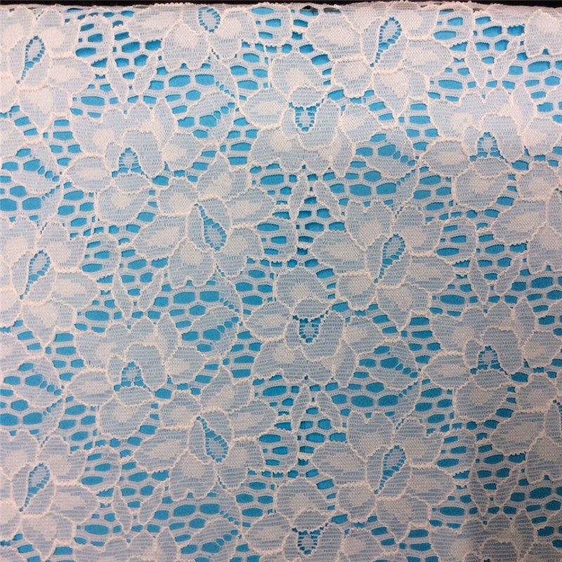 Pair Flower High-Grade Lace Fabric Curtain Fabric Wedding Decoration Wholesale