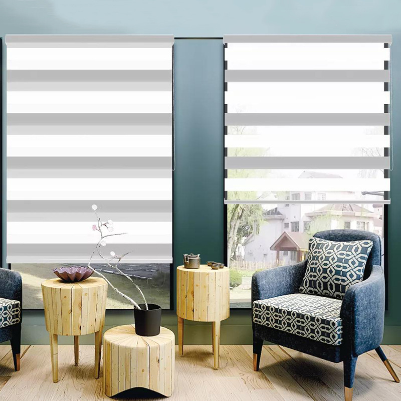 Factory Direct Sales-Color Rainbow Plain Soft Sha Lian Curtains Office Rolling Office Furniture Curtains Window