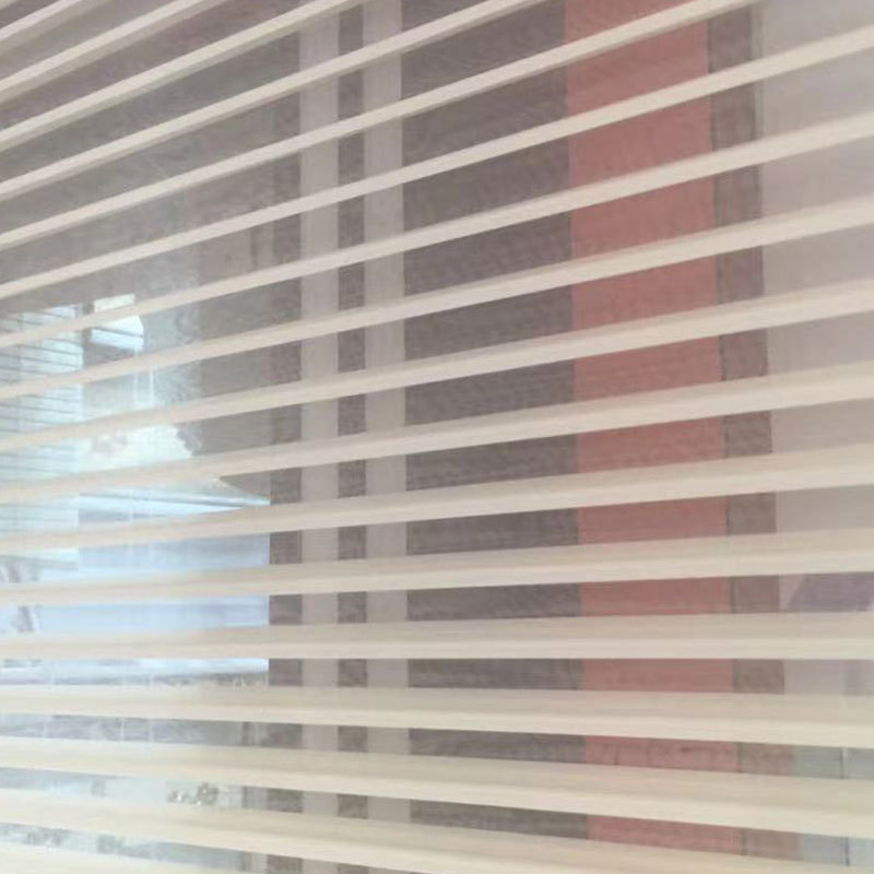 Shangri－La Mesh Curtains Double-Layer Shading Soft Mesh Curtains Window Screen Office Shutter Curtain Louver Curtain Can Be Customized