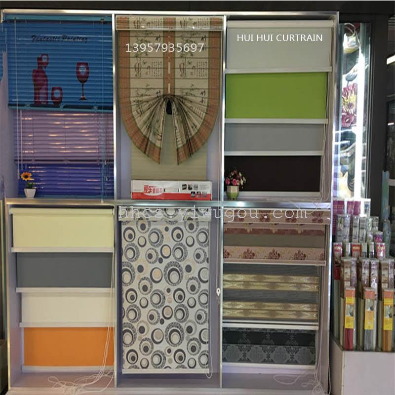 Direct manufacturers customized new high precision fan Rome art curtain rousha curtains window products wholesale