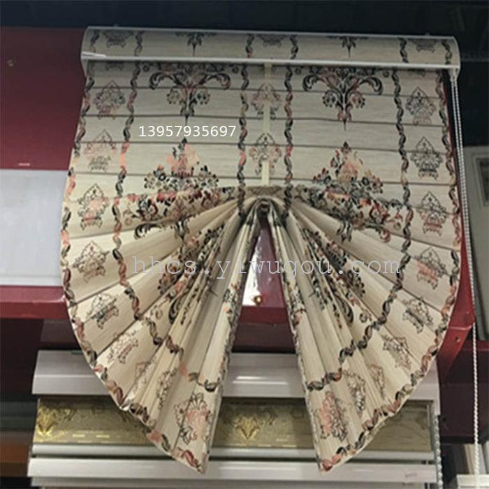 Direct manufacturers customized new high precision fan Rome art curtain rousha curtains window products wholesale Direct manufacturers customized new high precision fan Rome art curtain rousha curtains window products wholesale