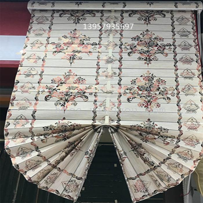 Direct manufacturers customized new high precision fan Rome art curtain rousha curtains window products wholesale Direct manufacturers customized new high precision fan Rome art curtain rousha curtains window products wholesale