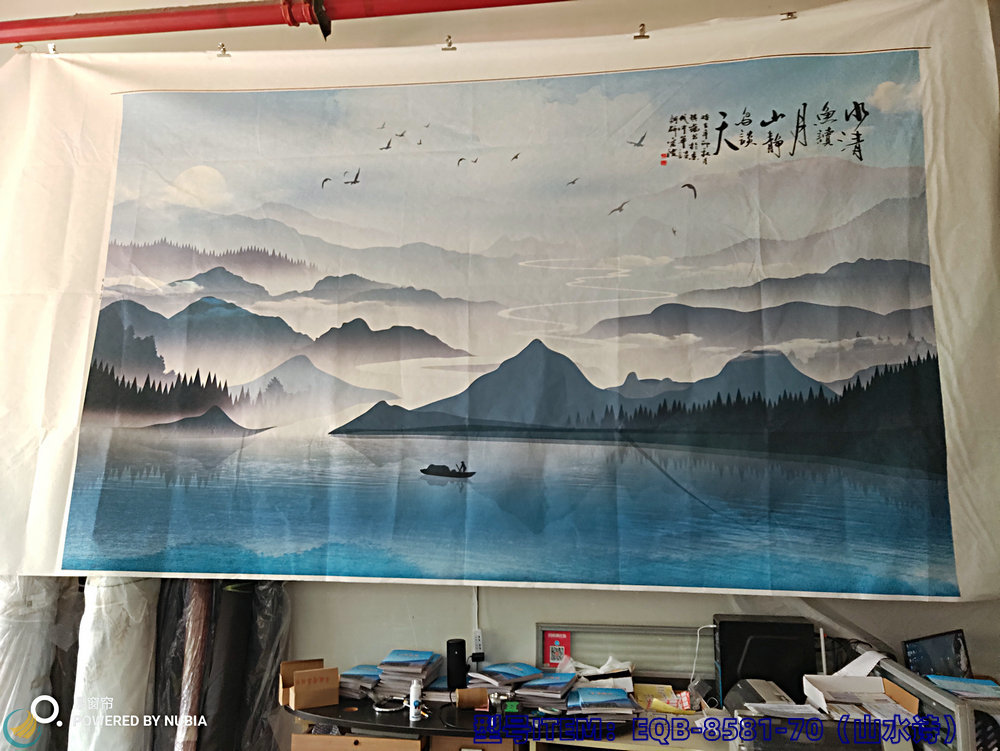 Digital Printing Crafts New Chinese Chiffon Landscape Window Screen Curtain Shower Curtain Wall Covering Roman Curtains Digital Printing Crafts New Chinese Chiffon Landscape Window Screen Curtain Shower Curtain Wall Covering Roman Curtains