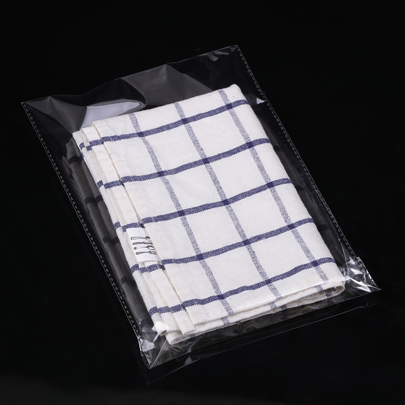 OPP Bag Transparent Packaging Bag Clothing Adhesive Plastic Bag Self-Sealing Self-Adhesive Bag Disposable Plastic Packaging Bag