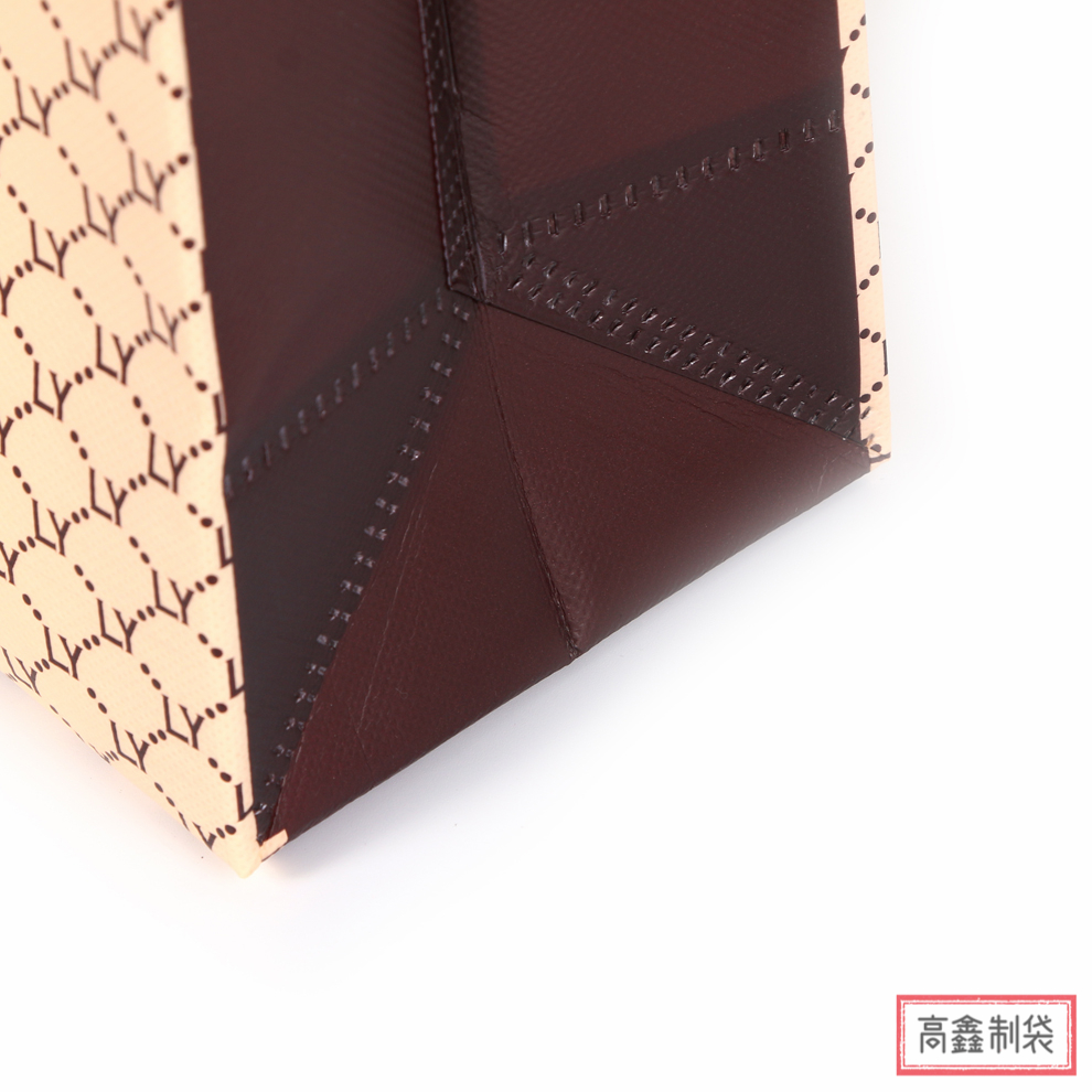 Printable Logo Eco-friendly Shopping Non-Woven Gift Bag Custom Clothing Store Custom Fashion Non-Woven Handbag