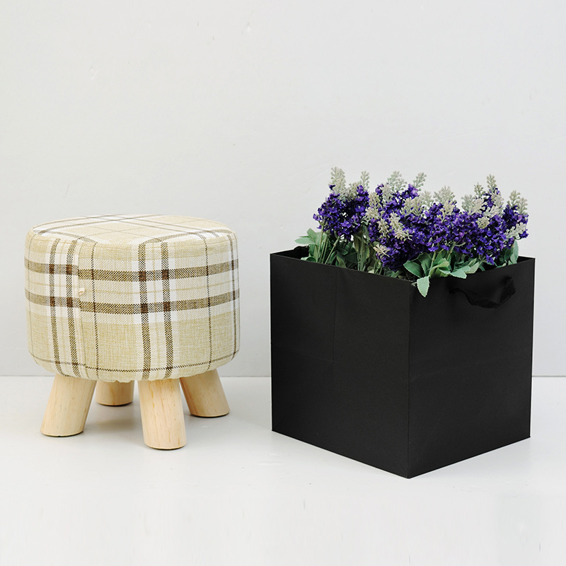 Spot wholesale kraft flowers gift bag environmental gift box packaging bag can be gift logo square bottom handbag Spot wholesale kraft flowers gift bag environmental gift box packaging bag can be gift logo square bottom handbag