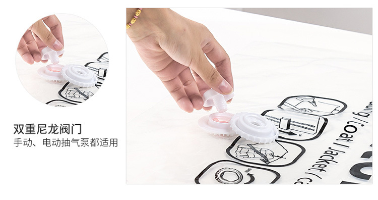 XY hanging clothing compression bag storage bag Transparent large thickened down jacket Air vacuum bag Filling XY hanging clothing compression bag storage bag Transparent large thickened down jacket Air vacuum bag Filling