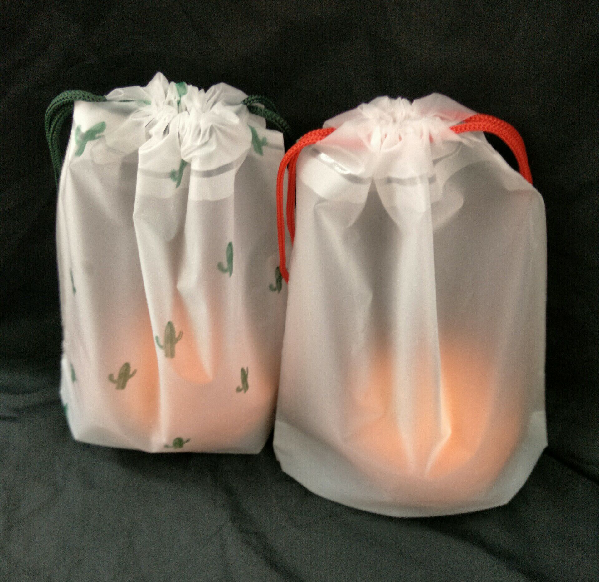 Manufacturers direct PE frosted zipper bag handbag Manufacturers direct PE frosted zipper bag handbag