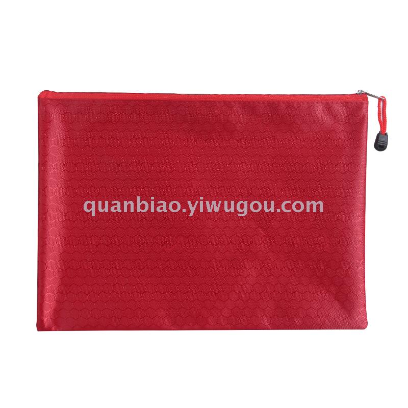 TRANBO football-print zipper bag cloth pen bag bill clip file bag OEM TRANBO football-print zipper bag cloth pen bag bill clip file bag OEM