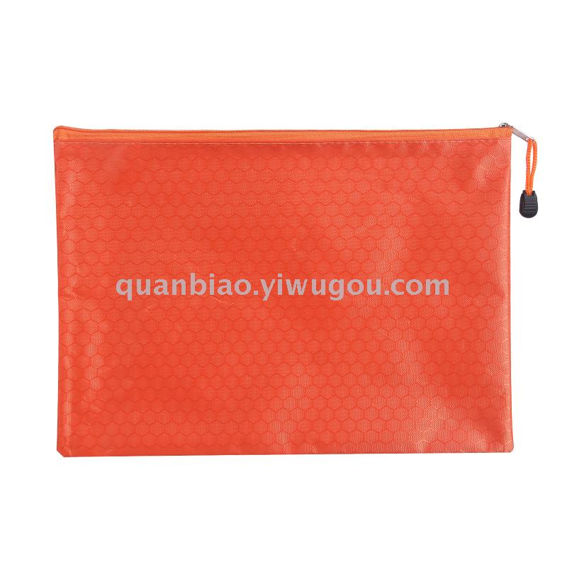 TRANBO football-print zipper bag cloth pen bag bill clip file bag OEM TRANBO football-print zipper bag cloth pen bag bill clip file bag OEM