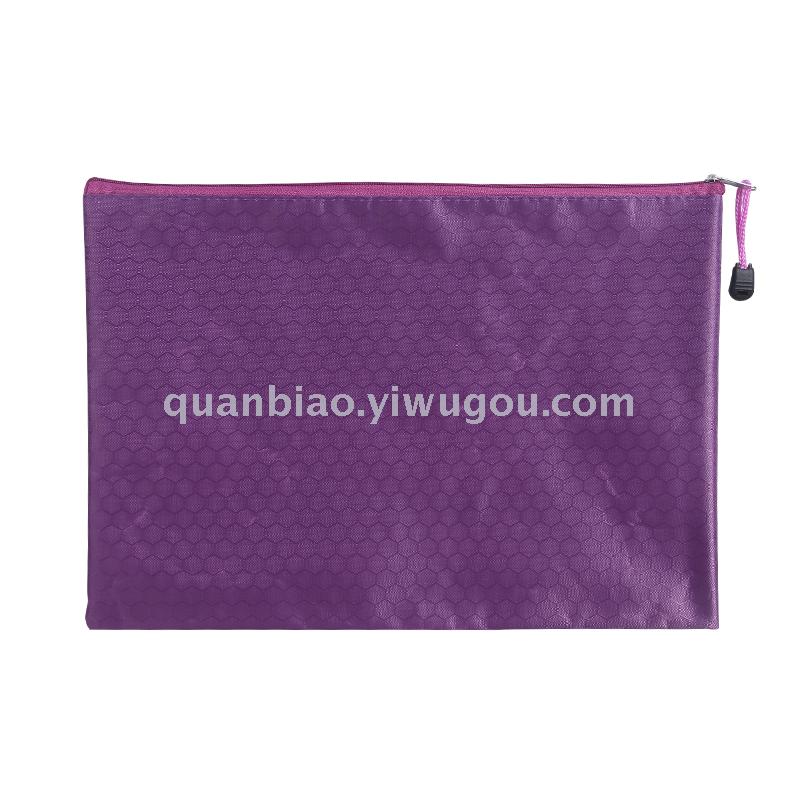 TRANBO football-print zipper bag cloth pen bag bill clip file bag OEM TRANBO football-print zipper bag cloth pen bag bill clip file bag OEM