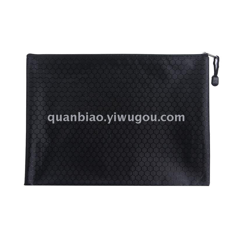 TRANBO football-print zipper bag cloth pen bag bill clip file bag OEM TRANBO football-print zipper bag cloth pen bag bill clip file bag OEM