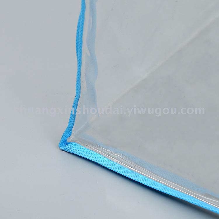 Customized home textile packaging blanket plastic bag PVC handbag transparent bag zipper bag Customized home textile packaging blanket plastic bag PVC handbag transparent bag zipper bag