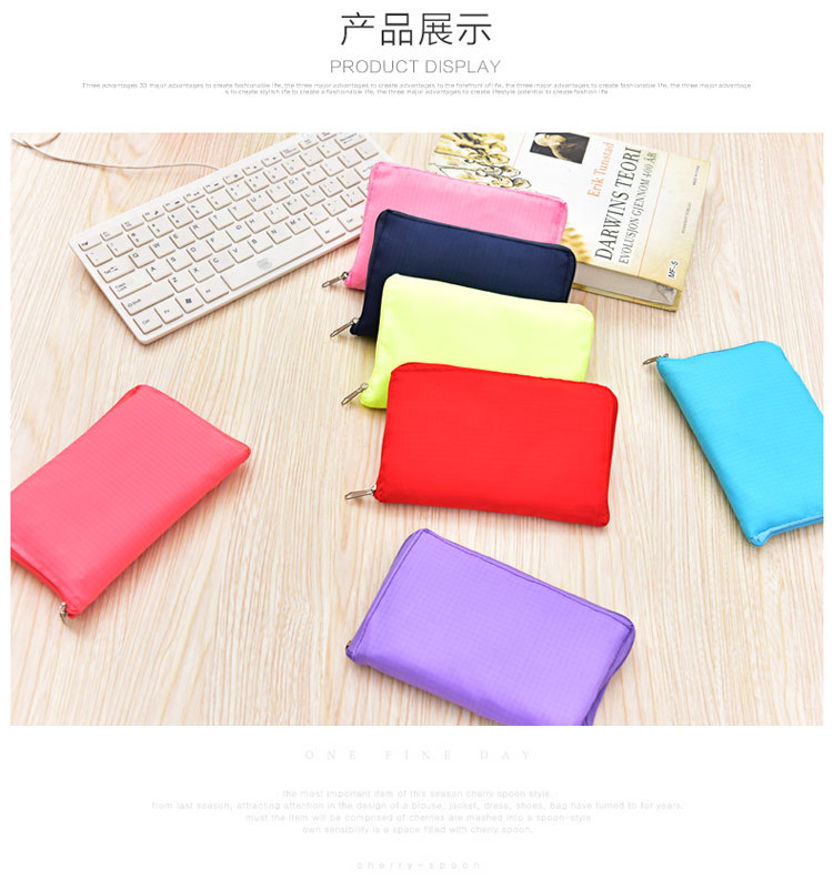 Fashion Folding Shopping Bag Portable Large Eco-friendly Bag Oxford Cloth Extra Thick Tote Zipper Bag Waterproof Fashion Folding Shopping Bag Portable Large Eco-friendly Bag Oxford Cloth Extra Thick Tote Zipper Bag Waterproof