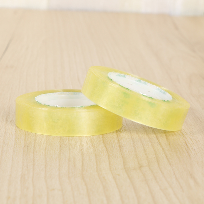 Student stationery transparent small adhesive tape paper office strong adhesive tape wholesale 1.2 wide.