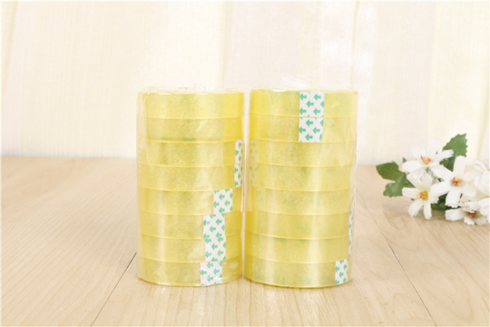 Student stationery transparent small adhesive tape paper office strong adhesive tape wholesale 1.2 wide.