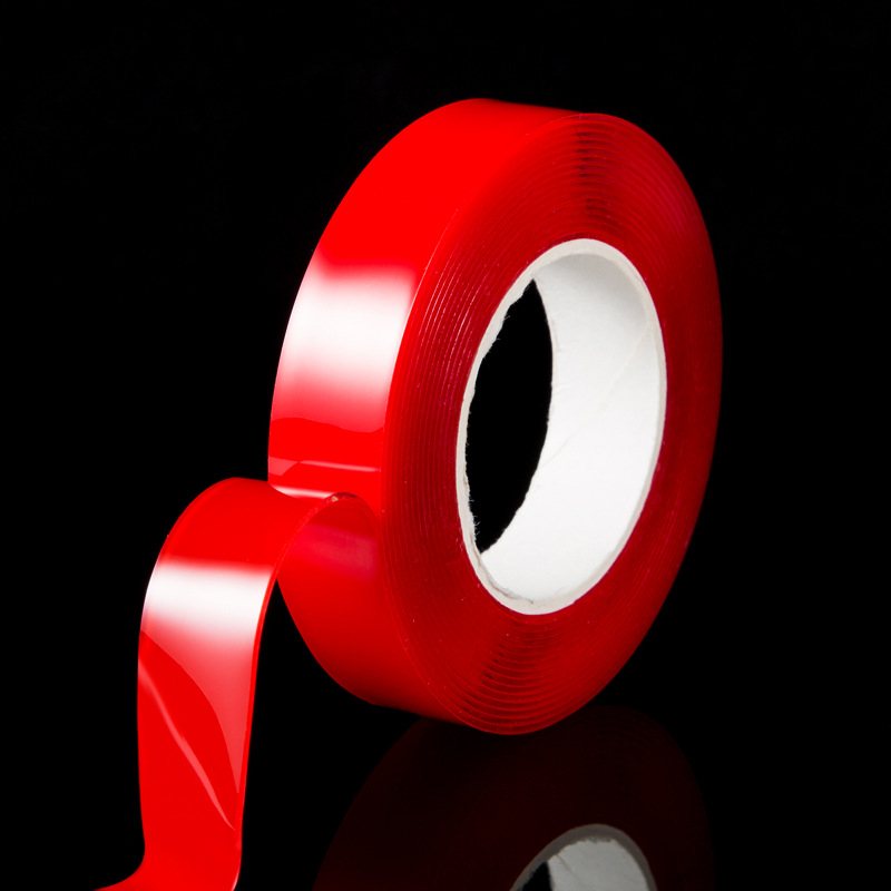 Transparent Double Adhesive Tape Waterproof and High Temperature Resistant Car Double-Sided Tape Acrylic Transparent Double Adhesive Tape Thick 1mm