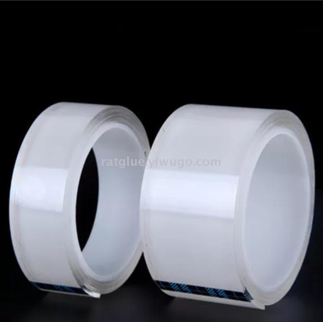 Automotive nano trackless transparent high viscosity no marks the universal nano double  sided adhesive tape