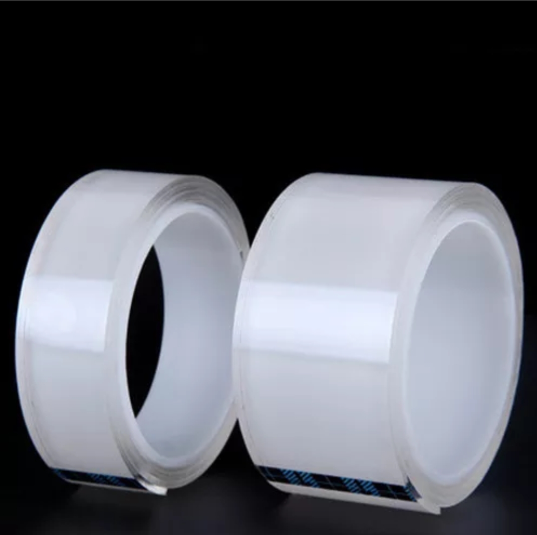Automotive nano trackless transparent high viscosity no marks the universal nano double  sided adhesive tape