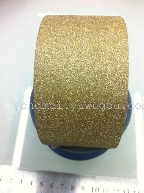 Gold powder tape, adhesive tape