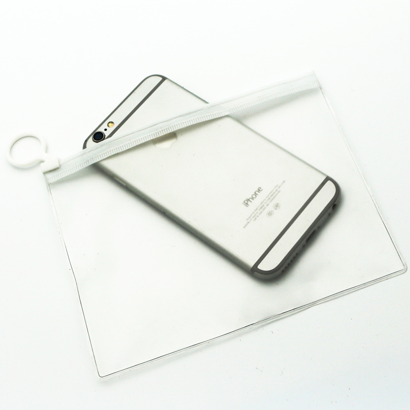 Sun protection sleeve transparent PVC packaging bag PVC bag garment bag PVC spot zipper bag.