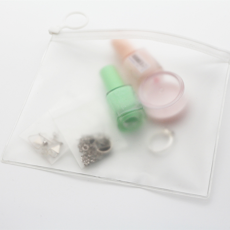 Sun protection sleeve transparent PVC packaging bag PVC bag garment bag PVC spot zipper bag.