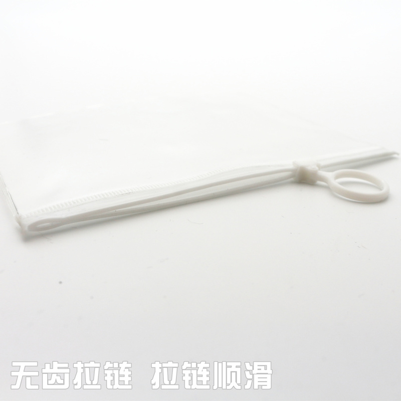 Sun protection sleeve transparent PVC packaging bag PVC bag garment bag PVC spot zipper bag.