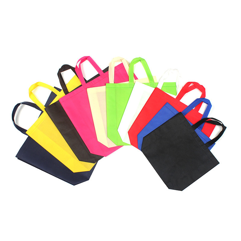 40G Non-Woven Fabric Brand New Material Vest Bag Non-Woven Fabric Vest Bag Shopping Pouch Spot Goods Can Be Customized Logo