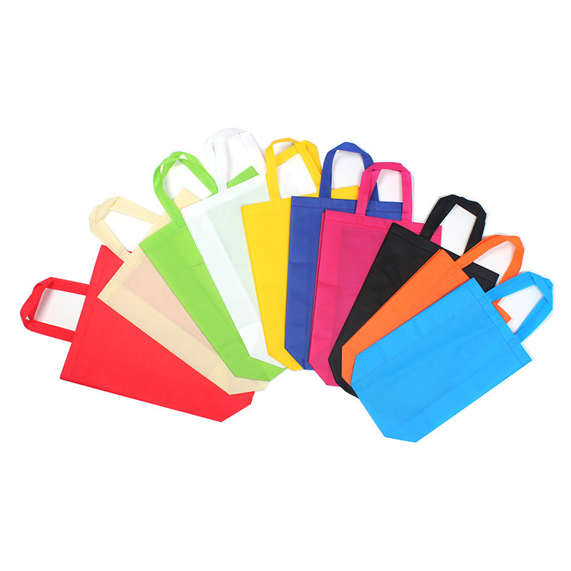 40G Non-Woven Fabric Brand New Material Vest Bag Non-Woven Fabric Vest Bag Shopping Pouch Spot Goods Can Be Customized Logo