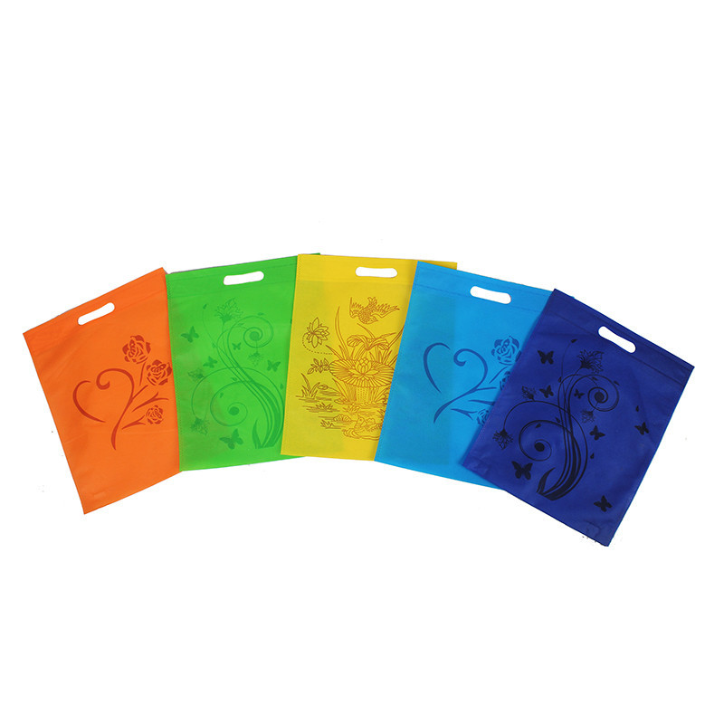 40G Non-Woven Fabric Brand New Material Vest Bag Non-Woven Fabric Vest Bag Shopping Pouch Spot Goods Can Be Customized Logo